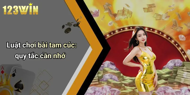 Luật chơi bài tam cúc: quy tắc cần nhớ